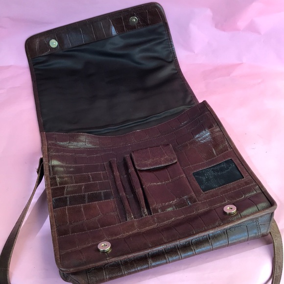 Express Bags Vintage Brown Express Leather Bag Poshmark